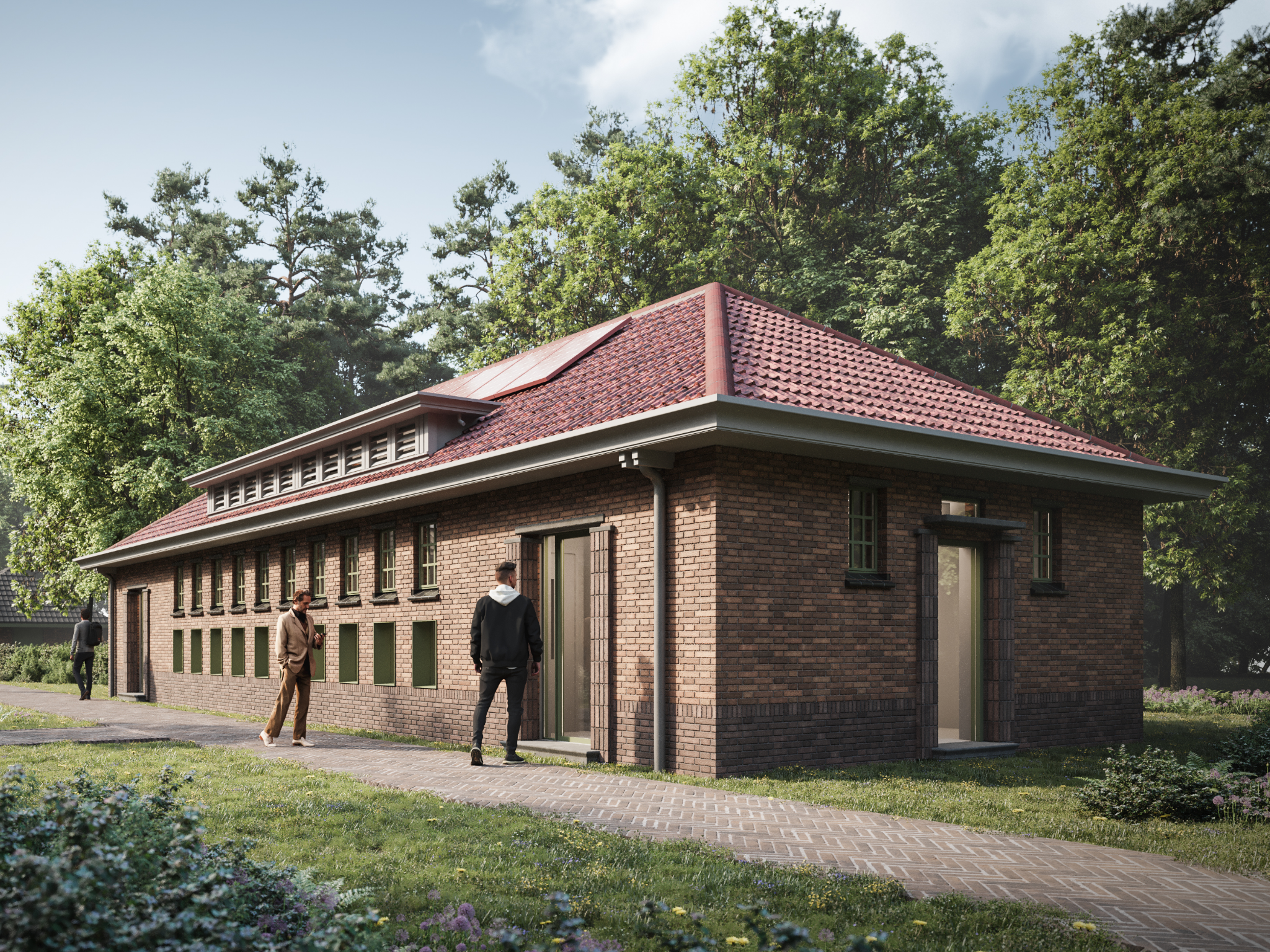 Nieuwbouw Bussum Crailo Kwartier Voorzieningen Badhuis 2048X1536